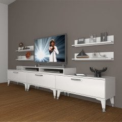 Decoraktiv Ekoflex 270r Slm Silver Tv Ünitesi Tv Sehpası