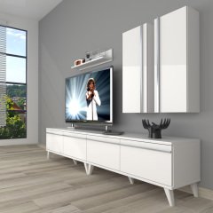 Decoraktiv Eko 5200T Mdf Retro Tv Ünitesi Tv Sehpası