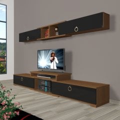 Decoraktiv Flex 5 Mdf Gold Tv Ünitesi Tv Sehpası