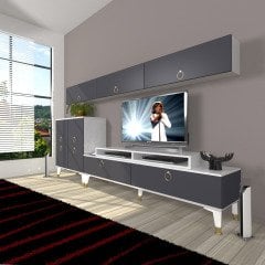 Decoraktiv Ekoflex 8 Mdf Gold Tv Ünitesi Tv Sehpası