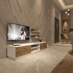 Decoraktiv Eko 4B Mdf Dvd Tv Ünitesi Tv Sehpası