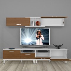 Decoraktiv Eko 5220 Slm Silver Tv Ünitesi Tv Sehpası