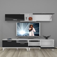 Decoraktiv Eko 5220 Slm Silver Tv Ünitesi Tv Sehpası