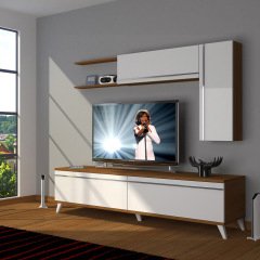 Decoraktiv Eko 5L Mdf Std Retro Tv Ünitesi Tv Sehpası