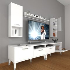 Decoraktiv Eko 5220DA Mdf Silver Tv Ünitesi Tv Sehpası