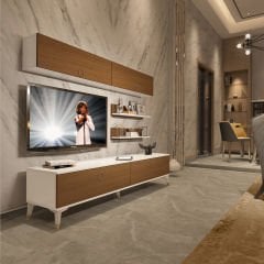 Decoraktiv Eko 5 Mdf Std Gold Tv Ünitesi Tv Sehpası