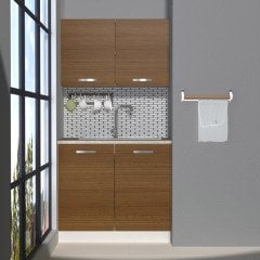 Decoraktiv Mini 90 MDF Hazır Mutfak Dolabı