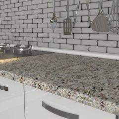 Decoraktiv Mini 90 MDF Hazır Mutfak Dolabı Parlak Beyaz