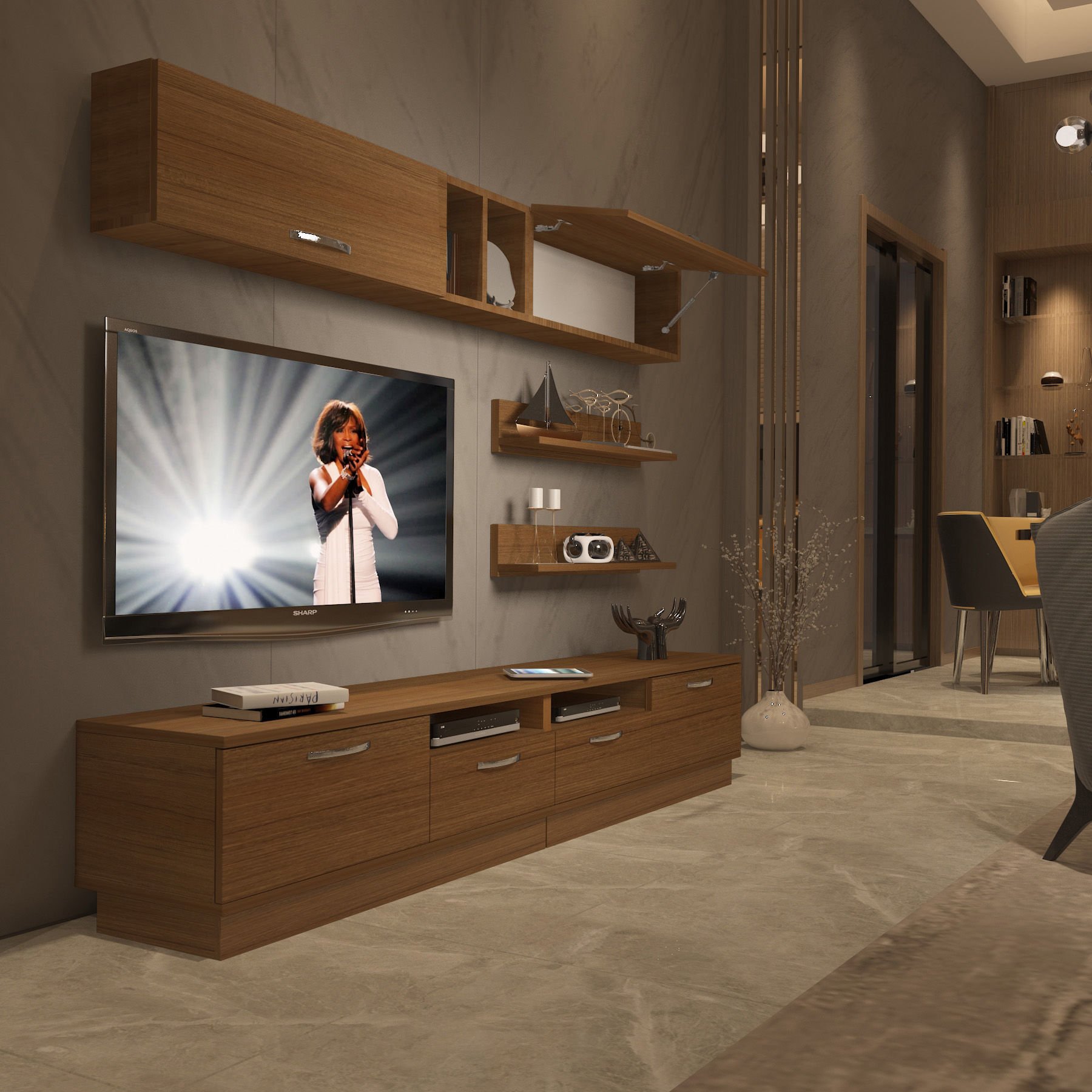 Decoraktiv Trendstyle 5220 Slm Tv Ünitesi Tv Sehpası