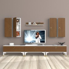 Decoraktiv Eko 8D Mdf Gold Tv Ünitesi Tv Sehpası