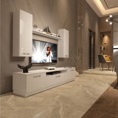 Decoraktiv Trendstyle 5D Slm Tv Ünitesi Tv Sehpası