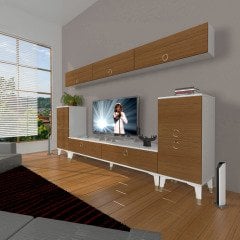 Decoraktiv Eko 9 Mdf Std Gold Tv Ünitesi Tv Sehpası