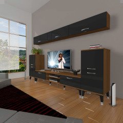 Decoraktiv Eko 9 Mdf Dvd Silver Tv Ünitesi Tv Sehpası