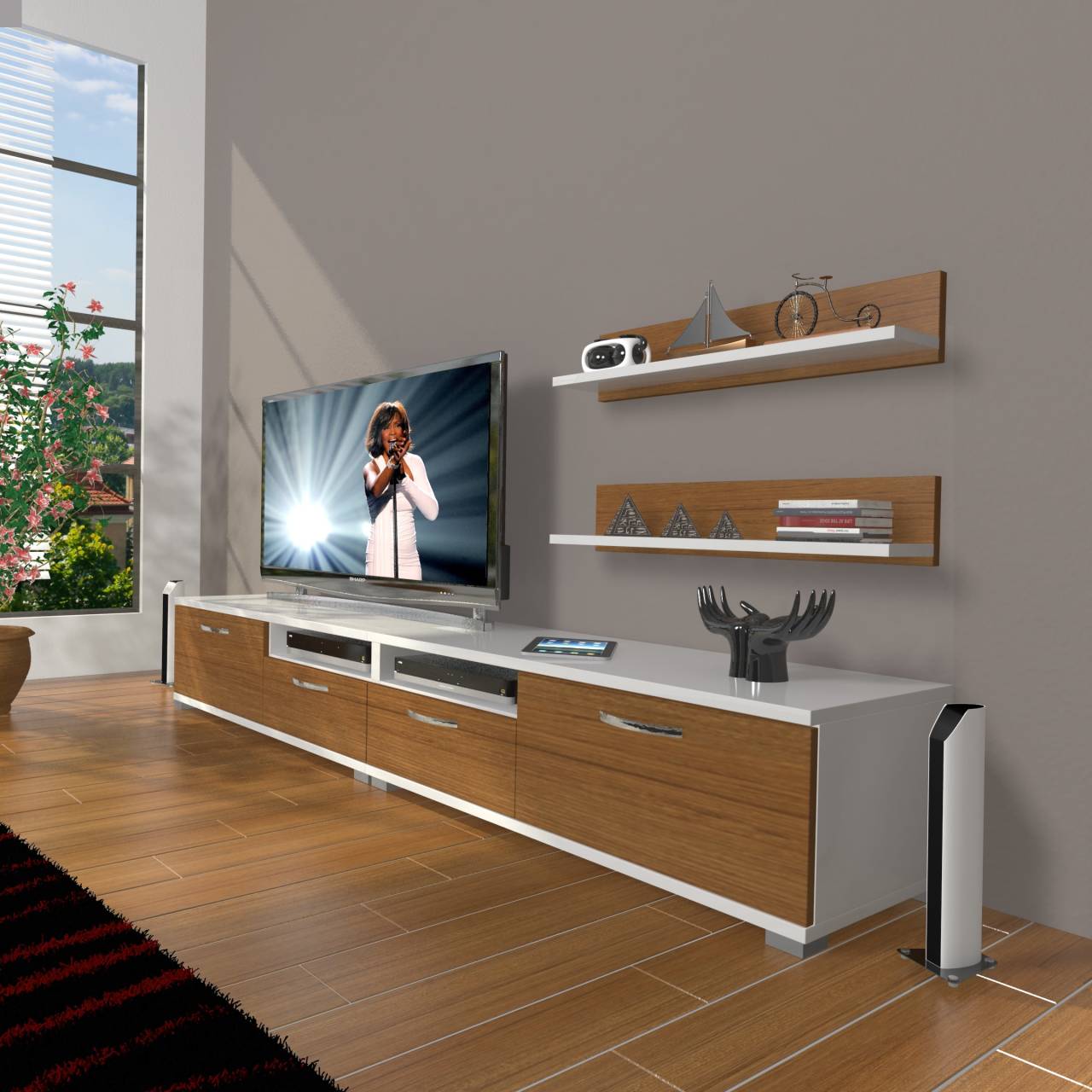 Decoraktiv Eko 220r Slm Tv Ünitesi Tv Sehpası