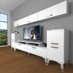 Decoraktiv Ekoflex 9 Slm Silver Tv Ünitesi Tv Sehpası