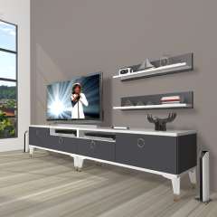 Decoraktiv Eko 220r Mdf Gold Tv Ünitesi Tv Sehpası