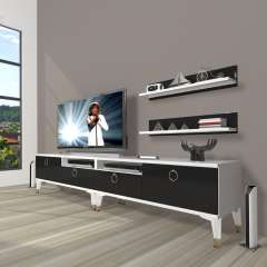 Decoraktiv Eko 220r Mdf Gold Tv Ünitesi Tv Sehpası