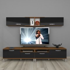 Decoraktiv Eko 5220 Mdf Krom Ayaklı Tv Ünitesi Tv Sehpası