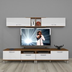 Decoraktiv Eko 5220 Slm Krom Ayaklı Tv Ünitesi Tv Sehpası