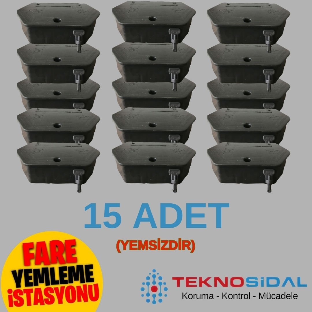 Fare Yemleme İstasyonu 15 ADET (YEMSİZDİR)