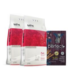 Signor Gatto Kedi Kumu 10 lt x 2 ADET & Perfect 4lü Ödül Çubuğu