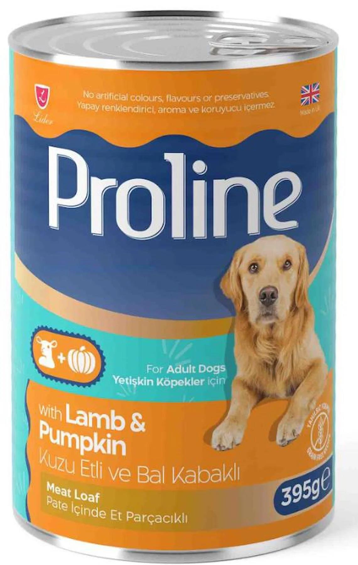 Prolıne Sos İçinde Et Parçacıklı Kuzu Etli Yetişkin Köpek Maması 400 Gr