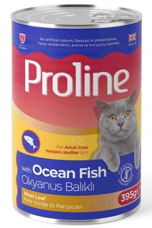 Prolıne Pate İçinde Et Parçacıklı Okyanus Balıklı Kedi Maması