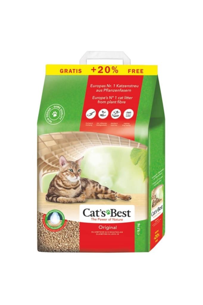 Cats Best Original Kedi Kumu 10+2 L (5,2 Kg)