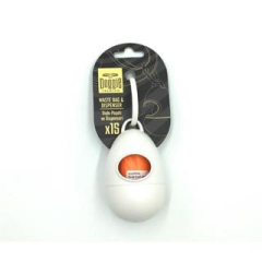 PİSLİK TORBASI KUTUSU BEYAZ 1x15AD.