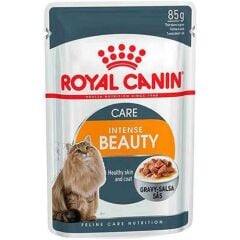ROYAL CANİN GRAVY INTENSE BEAUTY KEDİ YAŞ MAMASI 85 GR