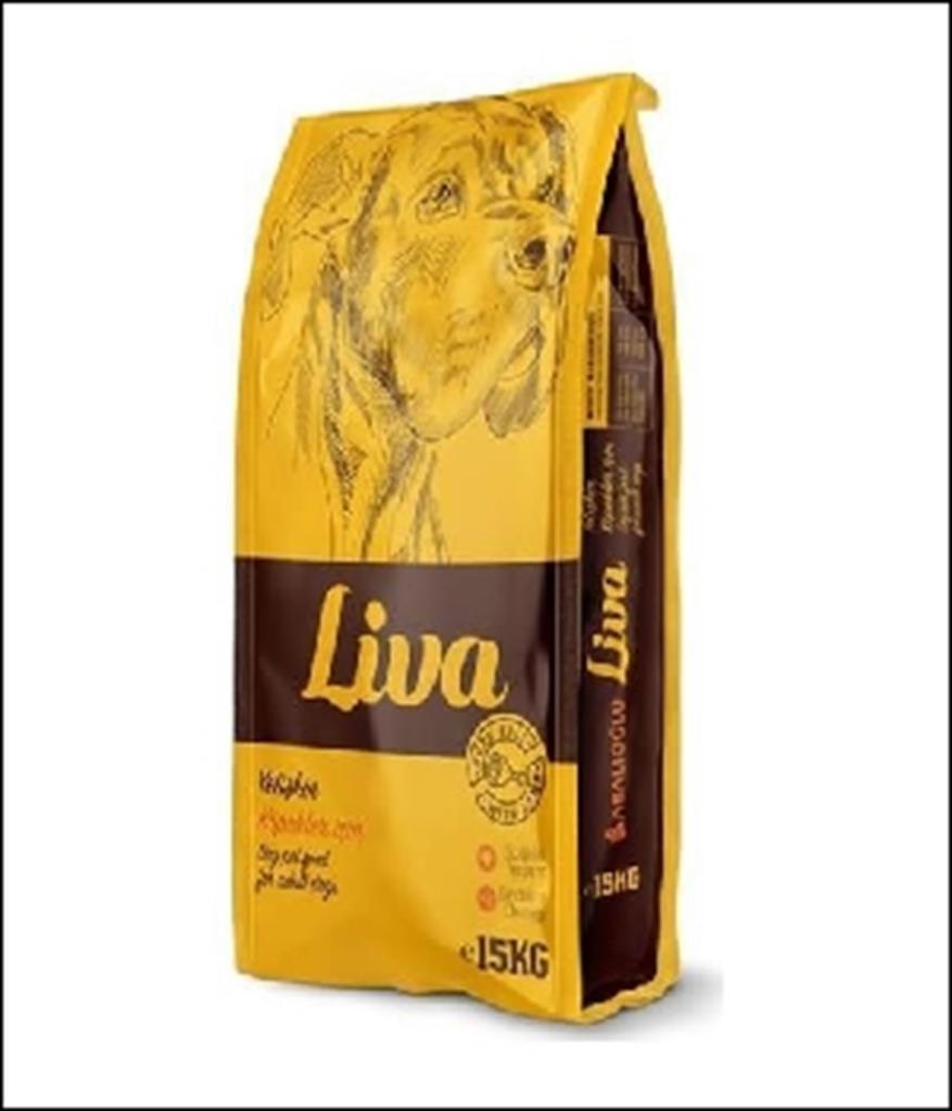 Liva Kuzu Etli Yetişkin Köpek Maması 15 Kg