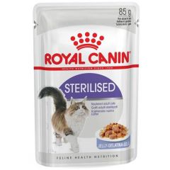 Royal Canin Pouch Jelly Sterilised Kısırlaştırılmış Yaş Kedi Maması 85 Gr