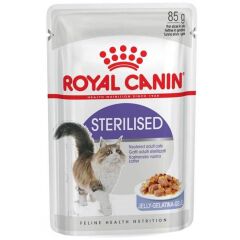 Royal Canin Pouch Jelly Sterilised Kısırlaştırılmış Yaş Kedi Maması 85 Gr