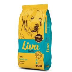 Liva Kuzu Etli Yavru Köpek Maması 15 Kg