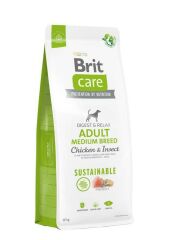 Brit Care Digest & Relax Tavuklu Larva Proteinli Orta Irk Yetişkin Köpek Maması 12kg