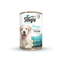 Single Kuzu Etli Yavru Köpek Konservesi 415gr