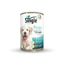 Single Kuzu Etli Yavru Köpek Konservesi 415gr