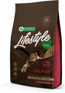 Natures Protection Lifestyle Tahılsız Somonlu Yaşlı Kedi Maması