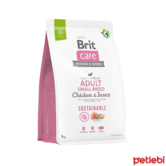Brit Care Digest & Relax Tavuklu Larva Proteinli Küçük Irk Yetişkin Köpek Maması 3kg