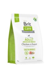 Brit Care Digest & Relax Tavuklu Larva Proteinli Orta Irk Yetişkin Köpek Maması 3kg