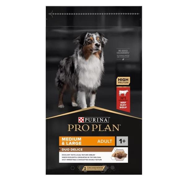 ProPlan Duo Delice Medium Large Sığır Etli Köpek Maması 10 Kg