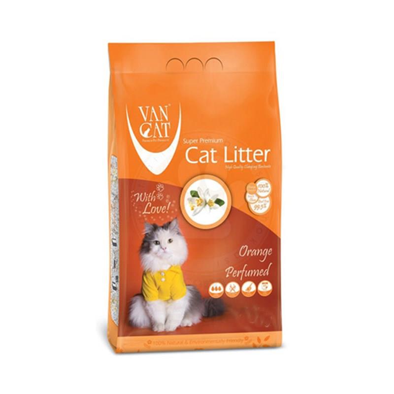 Vancat Portakal Kokulu Kedi Kumu 10 L