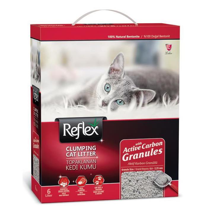 Reflex Aktif Karbon Granul Kedi Kumu 6 Litre
