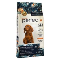 Perfect Kuzulu Ve Somonlu Yavru Köpek Maması 15 kg