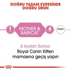 Royal Canin Mother & Babycat Instinctive Anne ve Yavru Yaş Kedi Maması 195 Gr