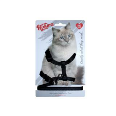 NATURA YETİŞKİN KEDİ BEL TASMASI SİYAH