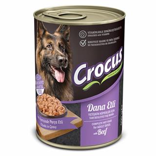 Crocus Yetişkin Köpek Dana Etli Yaş Mama 400g