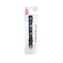 NATURA KÖPEK BOYUN TASMASI 3XS / 2XS - KURUKAFA SİYAH