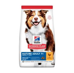 Hills Mature Senior +7 Medium Orta Irk Tavuklu Yaşli Köpek Mamasi 2.5 Kg