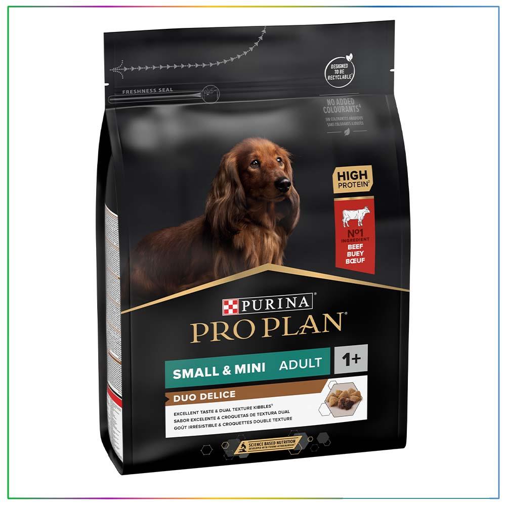 ProPlan Duo Delice Small & Mini Biftekli Küçük Irk Yetişkin Köpek Maması 2.5 kg